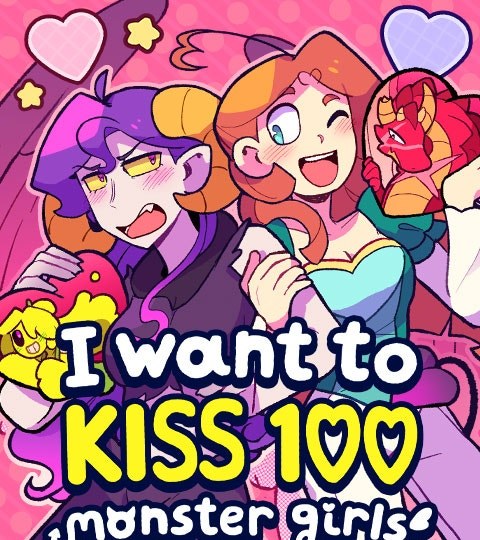 I Want to Kiss 100 Monster Girls!封面